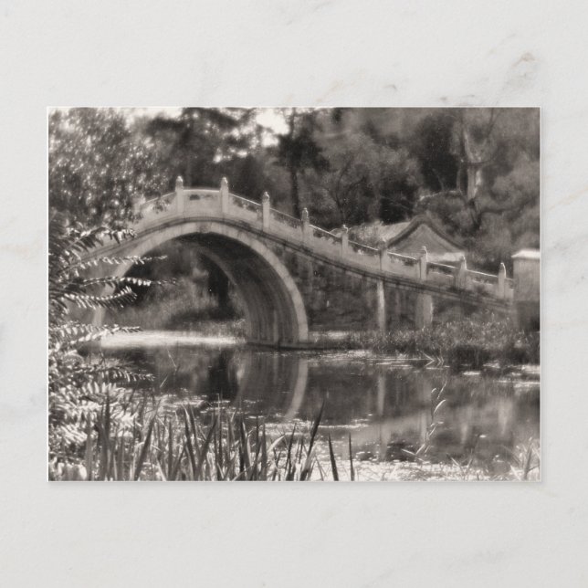 Replica Vintage image Summer Palace, Beijing 1880 Postcard (Front)