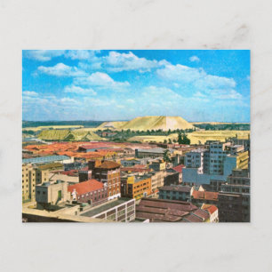 Replica  Vintage Johannesburg, Gold mines Postcard