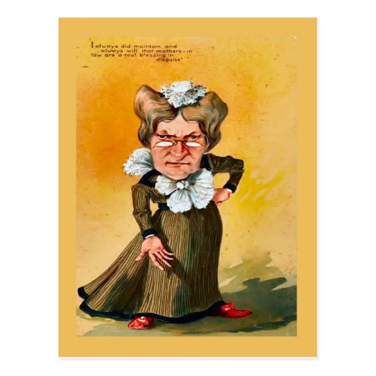 Replica Vintage postcard, Humour, Couple 1 Postcard