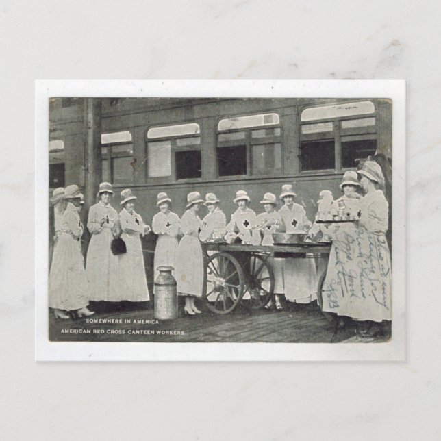 Replica Vintage Red cross canteen workers, Postcard (Front)