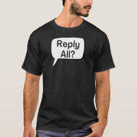 Reply All  Texting Thought Bubble