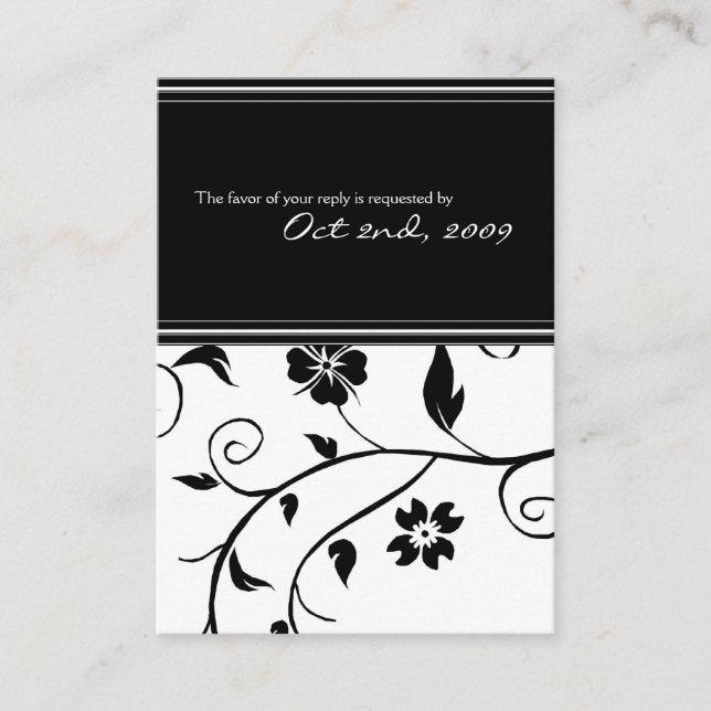 Reply Cards - Wedding (Front)