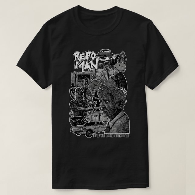 Repo Man 1 T-Shirt (Design Front)