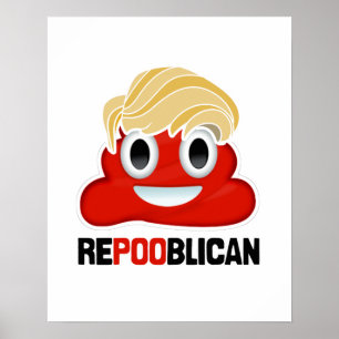 REPOOBLICAN EMOJI - - POSTER