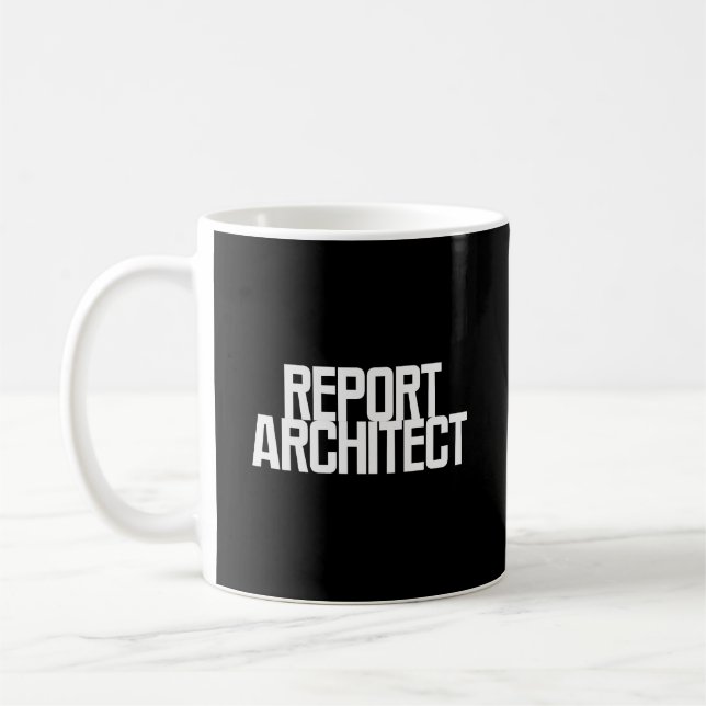 Report Architect | Data Storyteller Professional Coffee Mug (Left)