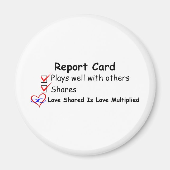 Report Card Magnet (Front)