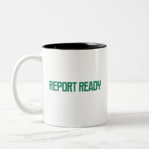Report Ready-Data Presentation Professional Design Two-Tone Coffee Mug