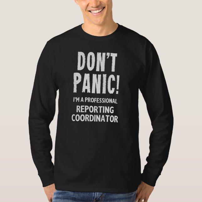 Reporting Coordinator T-Shirt (Front)