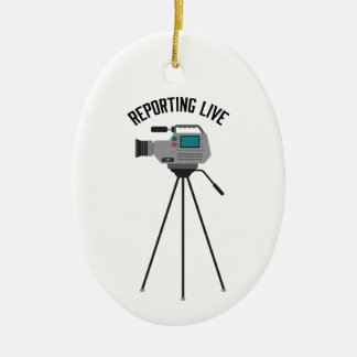 Reporting Live Ceramic Tree Decoration