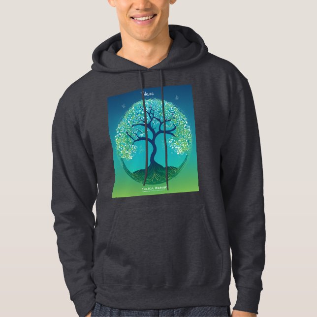 Represent the Sky men's hoodies design (Front)