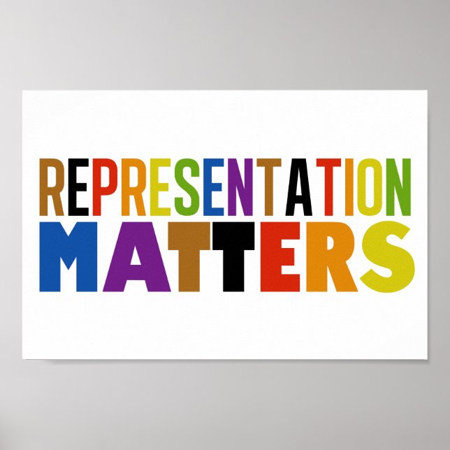 Representation Matters Rainbow Diversity Poster (Front)