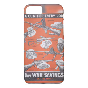 Reprint of British wartime poster. iPhone 8/7 Case