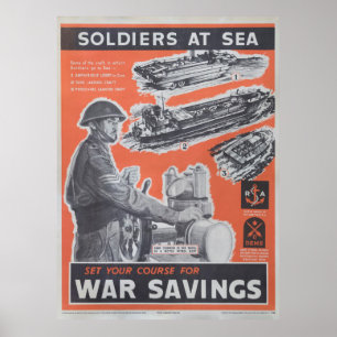Reprint of British wartime poster. Poster