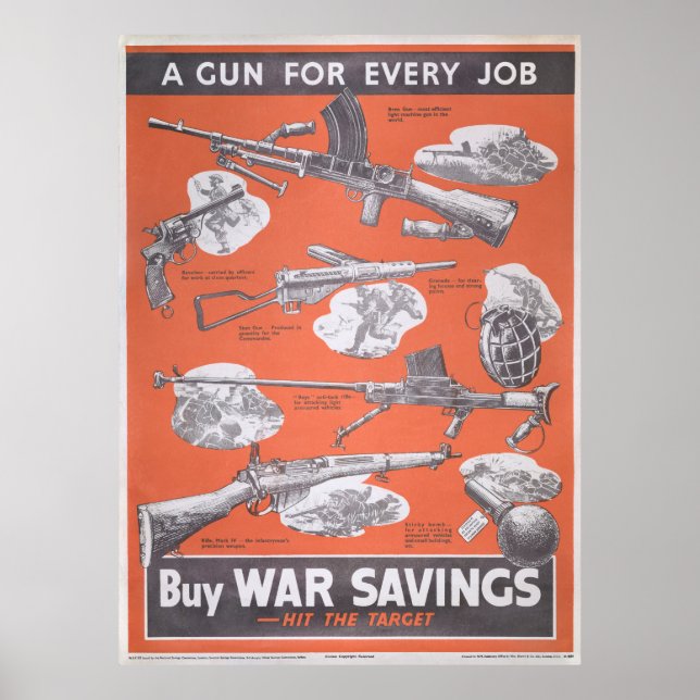 Reprint of British wartime poster. Poster (Front)