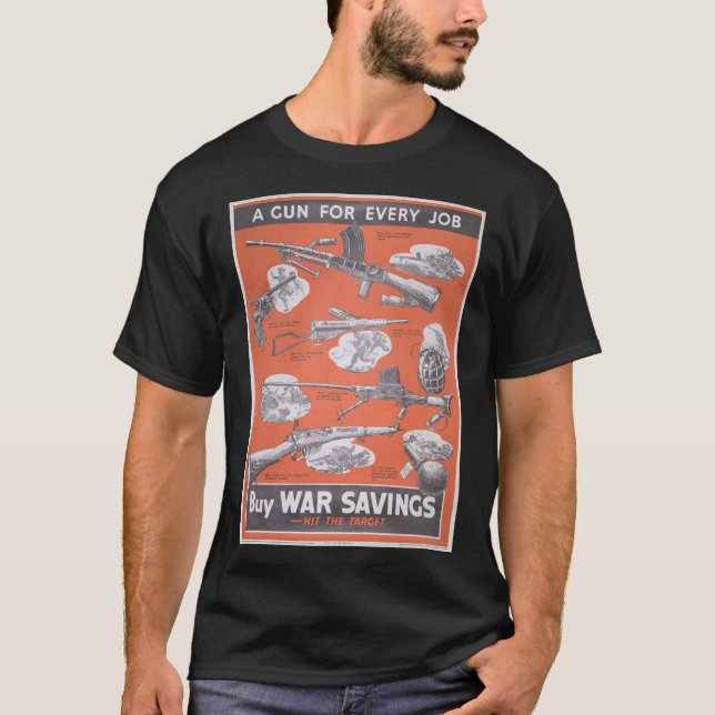 Reprint of British wartime poster. T-Shirt (Front)