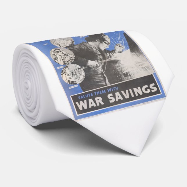 Reprint of British wartime poster. Tie (Rolled)