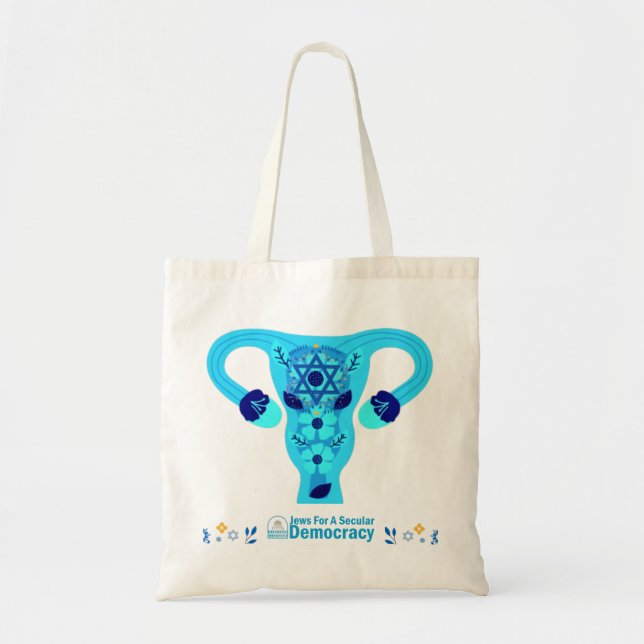 Repro Rights Are Jewish Values Tote Bag (Front)