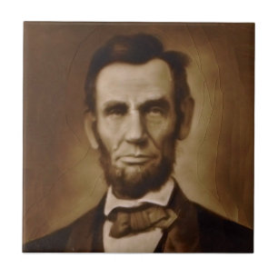 Repro Sherwin & Cotton Abe Lincoln Centennial Tile