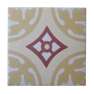 Reproduction Encaustic Cement Tile on Ceramic