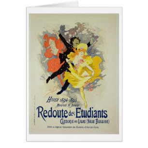 Reproduction of a poster advertising a 'Student Ga