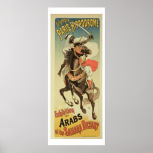 Reproduction of a poster advertising an 'Exhibitio