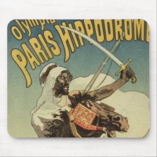 Reproduction of a poster advertising an 'Exhibitio Mouse Mat