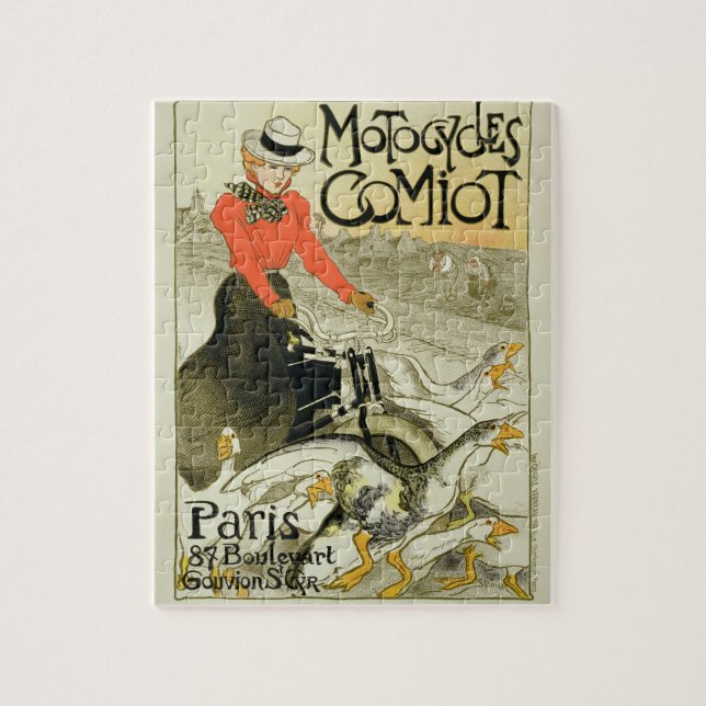 Reproduction of a Poster Advertising Comiot Motorc Jigsaw Puzzle (Vertical)