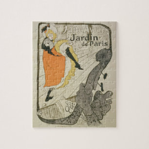 Reproduction of a poster advertising 'Jane Avril' Jigsaw Puzzle