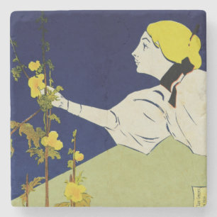 Reproduction of a poster advertising 'Lippincott's Stone Coaster