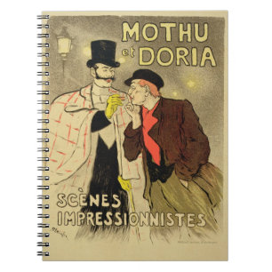Reproduction of a poster advertising 'Mothu and Do Notebook