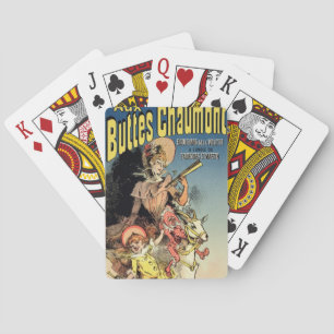 Reproduction of a poster advertising 'New Year Gif Playing Cards