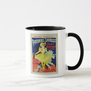 Reproduction of a Poster Advertising 'Pantomimes L Mug