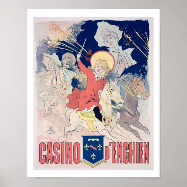 Reproduction of a poster advertising the 'Casino d (Front)