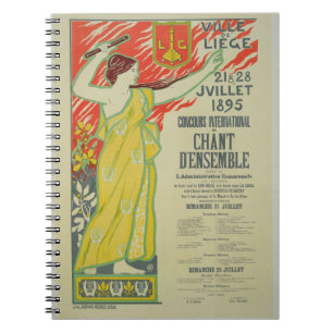 Reproduction of a poster advertising the 'Concours Notebook