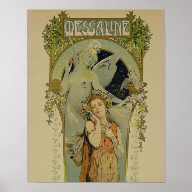 Reproduction of a poster advertising the opera 'Me (Front)