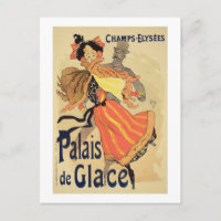 Reproduction of a poster advertising the 'Palais d