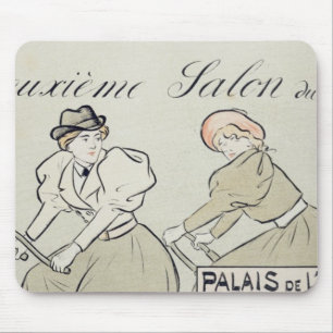 Reproduction of a poster advertising the 'Salon du Mouse Mat
