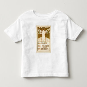 Reproduction of a poster advertising the 'Women's Toddler T-Shirt