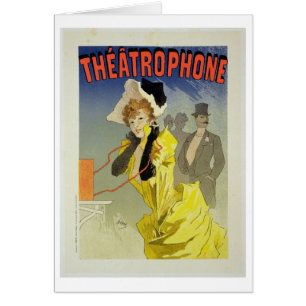 Reproduction of a poster advertising 'Theatrophone
