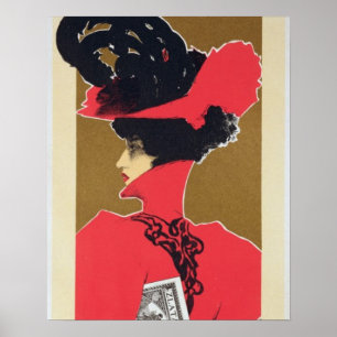Reproduction of a poster advertising 'Zlata Praha'