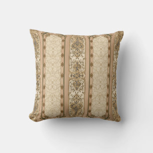 Reproduction Wallpaper Throw Pillow