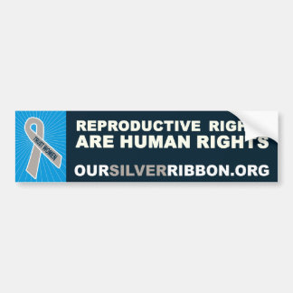 Reproductive Rights are Human Rights Bumper Sticker