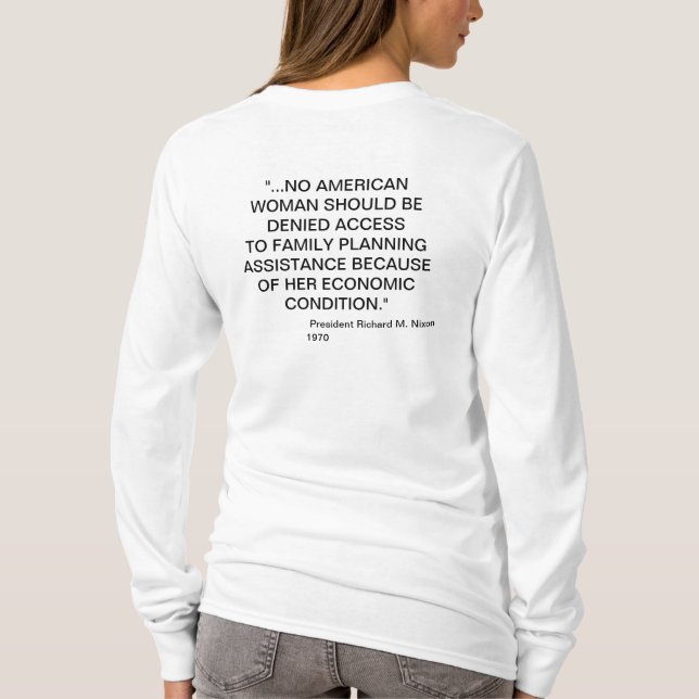 REPRODUCTIVE RIGHTS.. T-Shirt (Back)