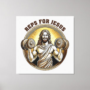 Reps for Jesus Canvas Print