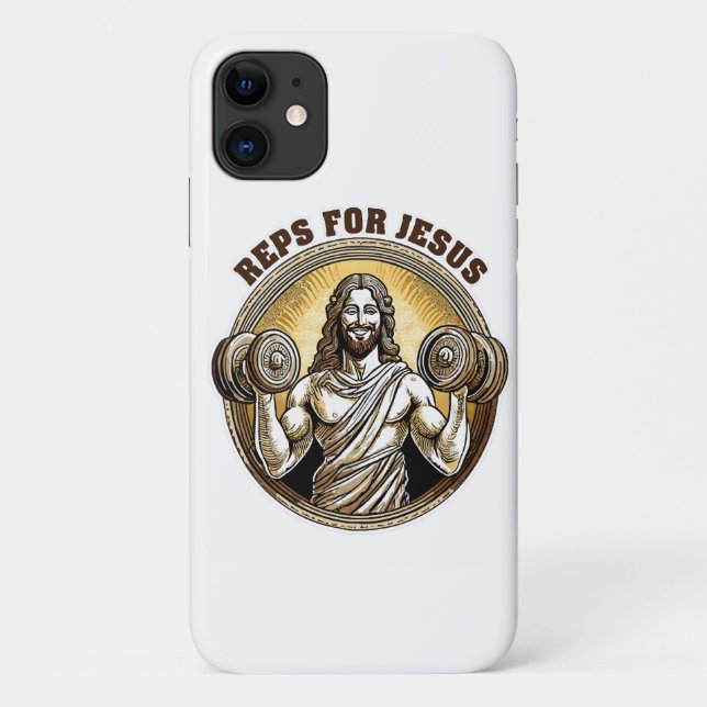 Reps for Jesus Case-Mate iPhone Case (Back)