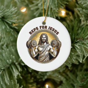 Reps for Jesus Ceramic Tree Decoration