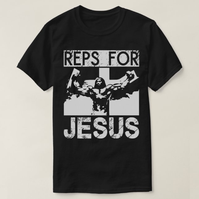 Reps For Jesus T-Shirt (Design Front)