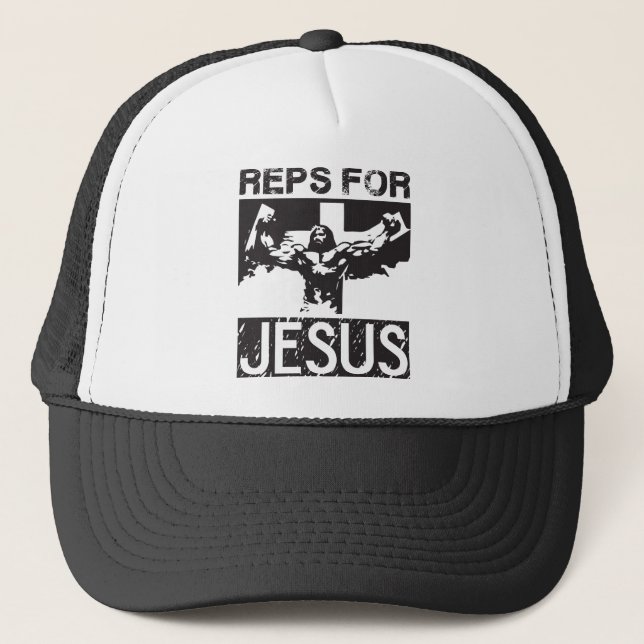 Reps For Jesus Trucker Hat (Front)