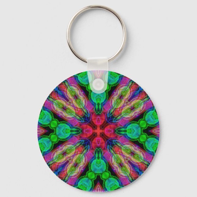 RepsycleART Series #017 Key Ring (Front)