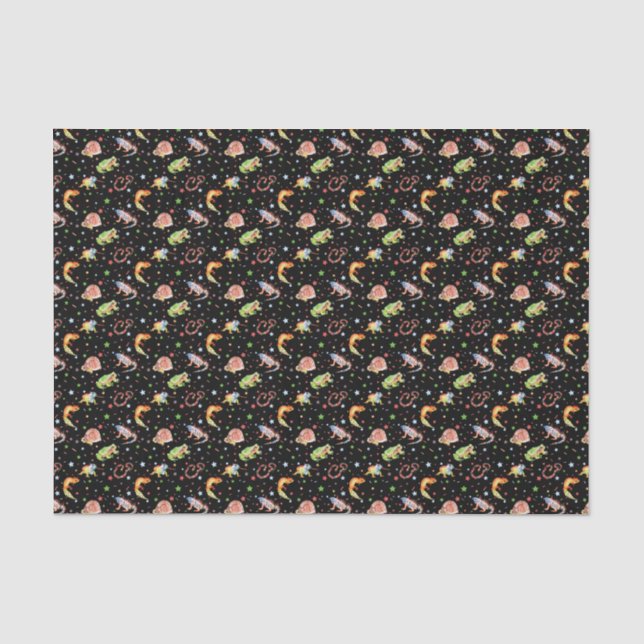 Reptile Amphibian - Lizard Gecko Frog Snake Tissue Paper (Front)
